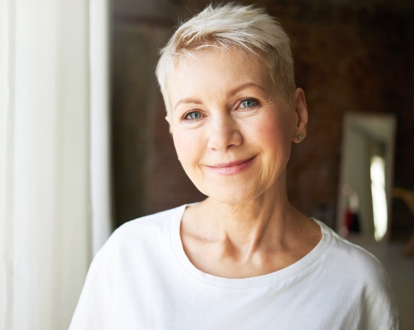 smiling lady